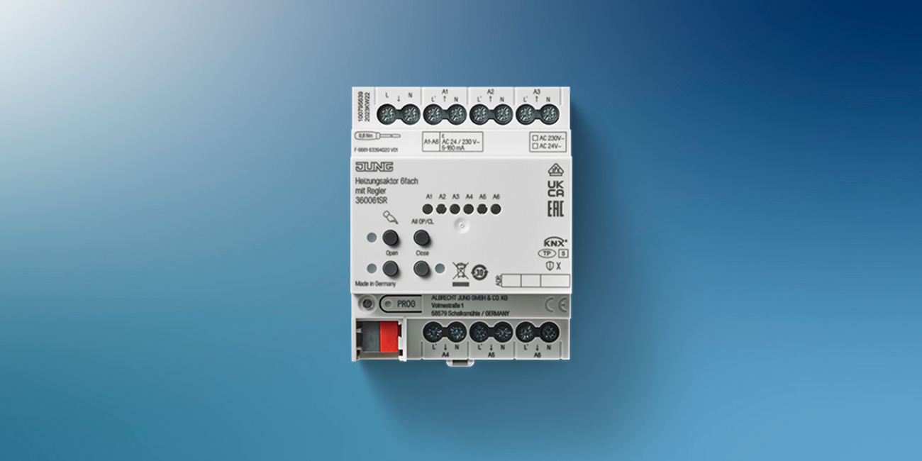 KNX Heizungsaktor 6-fach bei ETT Elektrotechniker Thissen in Lemgo